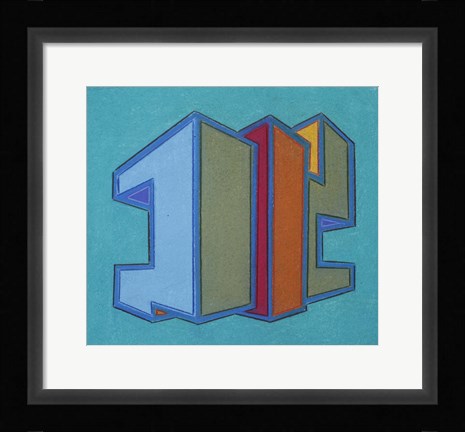 Framed Project Third Dimension 13 Print