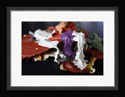 Framed Color Cups &amp; Tape 60 Print