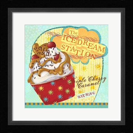 Framed Dream Cone III Print