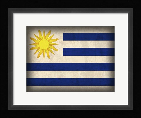 Framed Uruguay Print