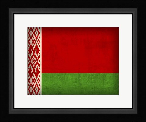 Framed Belarus Print