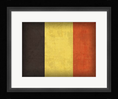 Framed Belgium Print
