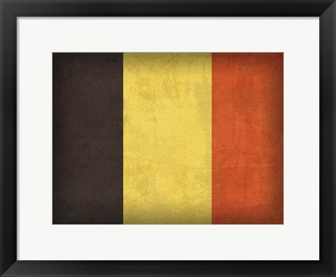 Framed Belgium Print