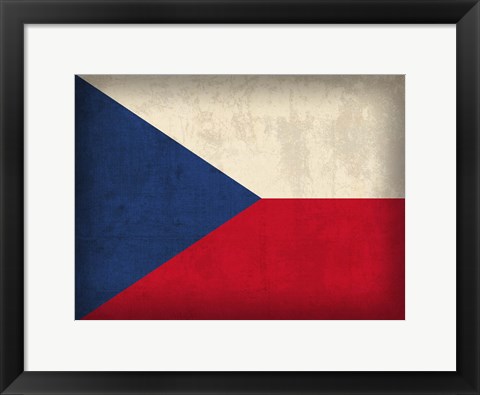 Framed Czech Republic Print