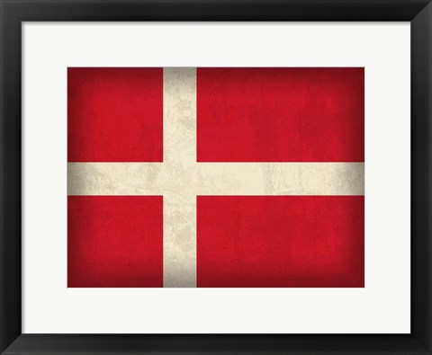 Framed Denmark Print
