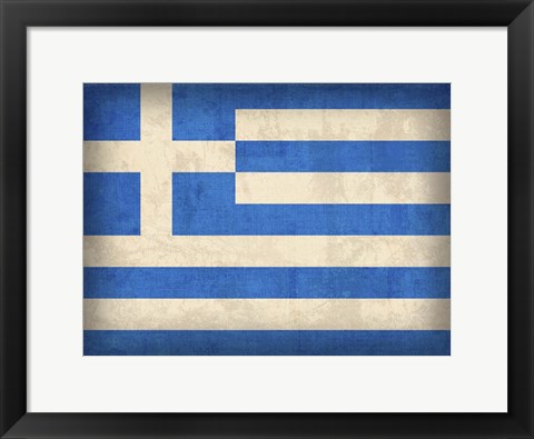 Framed Greece Print