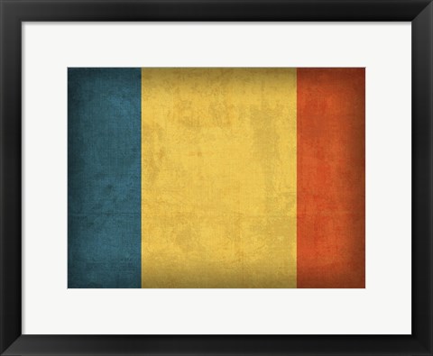 Framed Romania Print