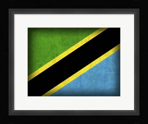 Framed Tanzania Print