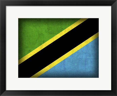 Framed Tanzania Print
