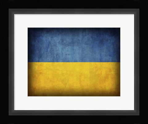 Framed Ukraine Print