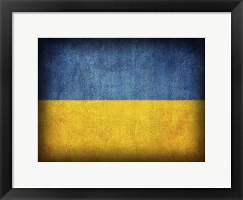 Framed Ukraine Print