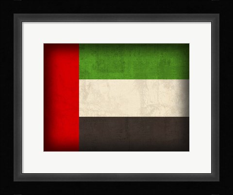 Framed United Arab Emirates Print