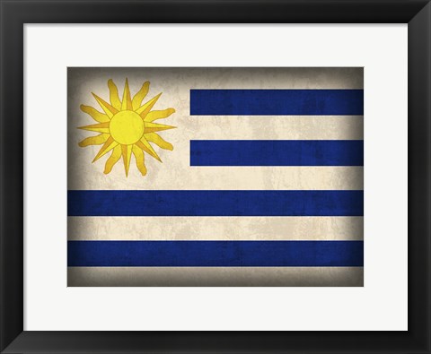 Framed Uruguay Print
