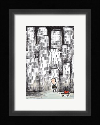 Framed I Carry Your Heart Print