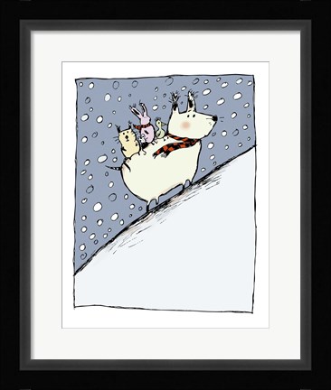 Framed Kind Dog Print