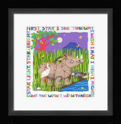 Framed First Star I See Tonight Print