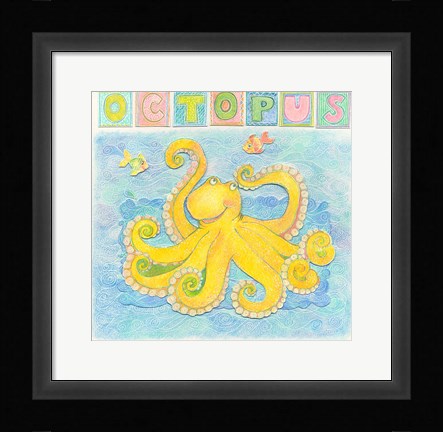 Framed Octopus Print