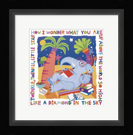 Framed Twinkle, Twinkle Print