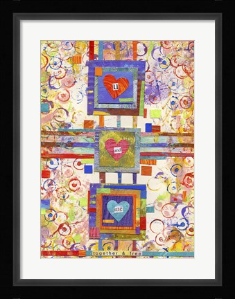 Framed Together &amp; Free Print