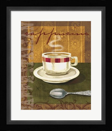 Framed Cappucino Print
