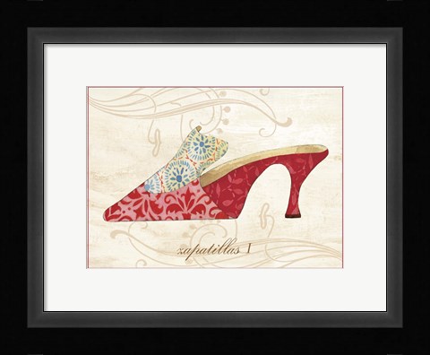Framed Slipon I Print