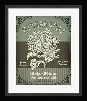 Framed Flower Shop II Print