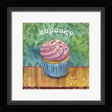 Framed Cupcake Print