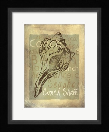 Framed Shore Life III Print