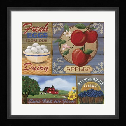 Framed Farm Print