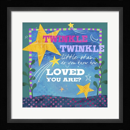 Framed Twinkle Print