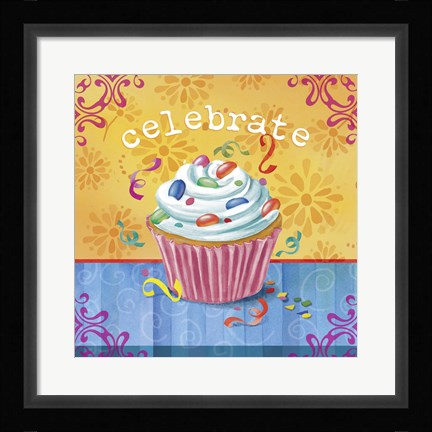Framed Cupcake Print