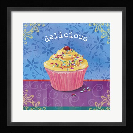 Framed Delicious Print