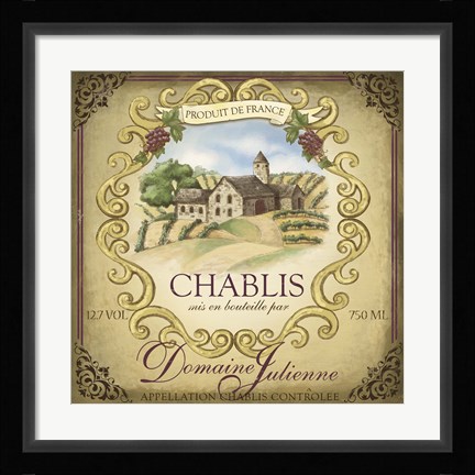 Framed Domaine Julienne Print