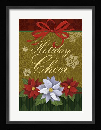 Framed Holiday Cheer Print