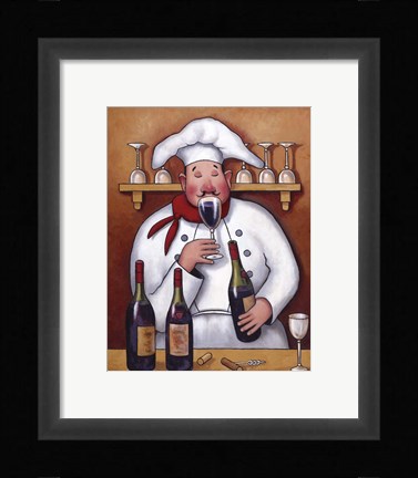 Framed Chef I Print