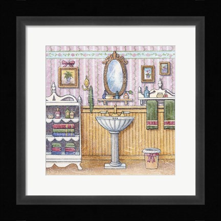 Framed At The Sink II Print