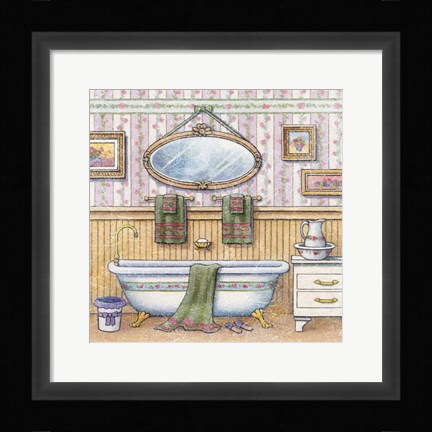 Framed In The Bath II Print