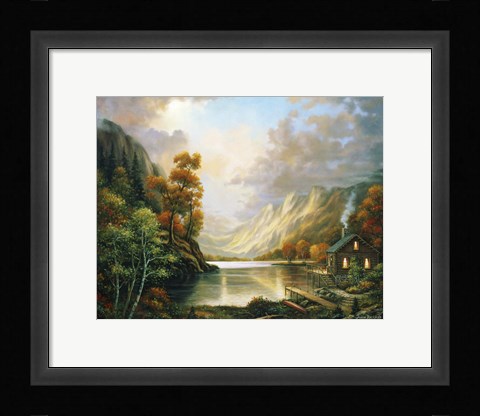 Framed Fall Serene Print
