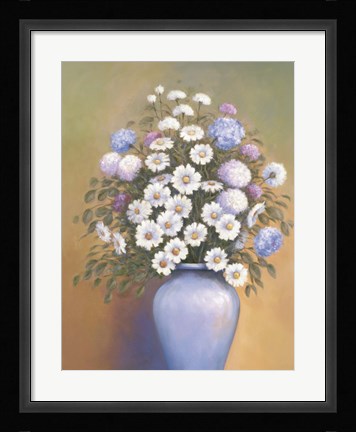 Framed Florals I Print