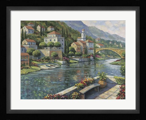 Framed Italian Vista Print