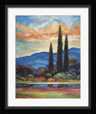 Framed Heart Of Provence Print