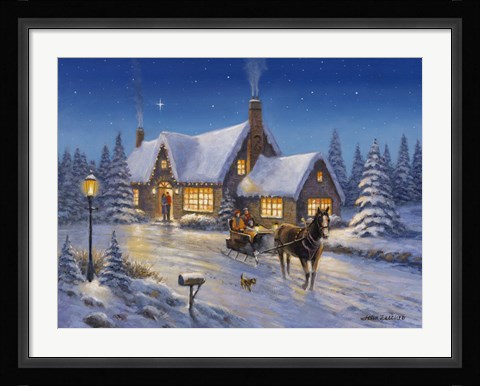 Framed Warmth Of The Season Print