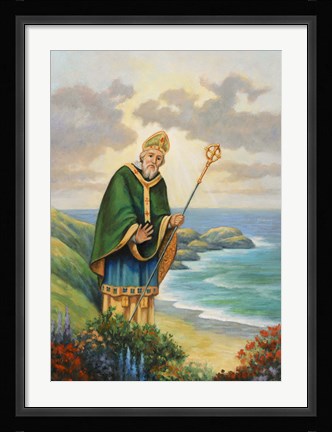 Framed St. Patrick Print