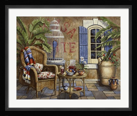 Framed Fiesta I Print