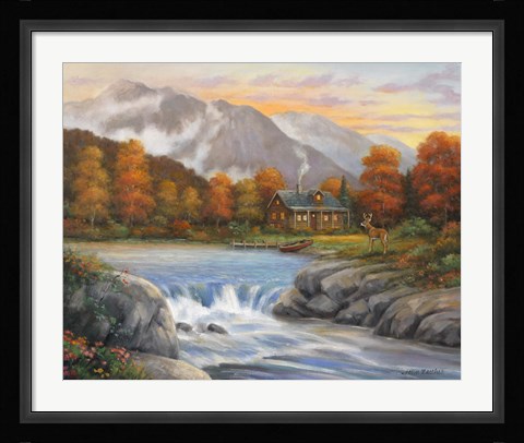 Framed Soft Light Print