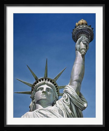 Framed Statue Of Liberty Print
