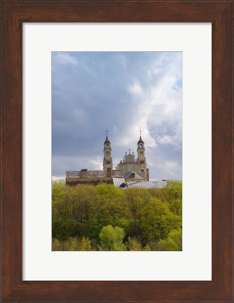 Framed Church in Vilnius, Lithuania Print