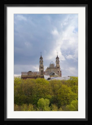 Framed Church in Vilnius, Lithuania Print