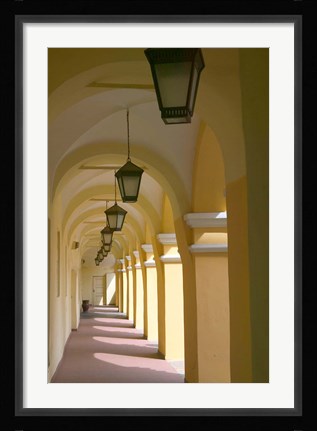 Framed Vilnius University, Lithuania II Print
