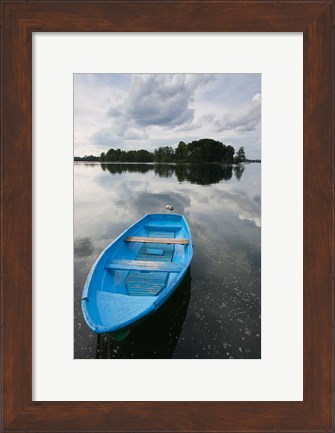 Framed Lake Galve, Trakai Historical National Park, Lithuania IV Print